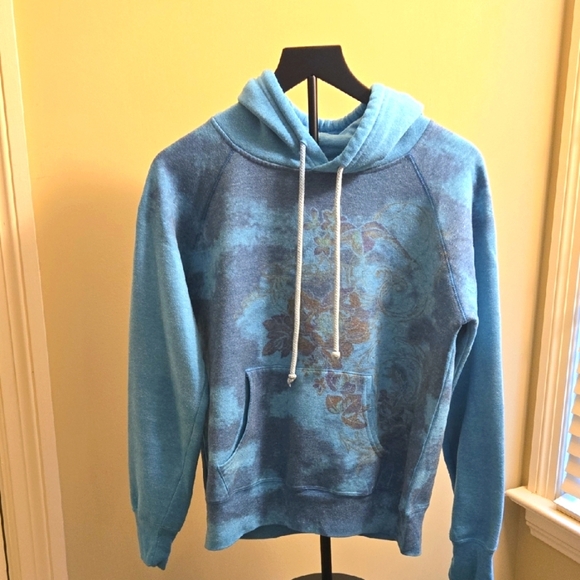 Self Esteem Other - Self Esteem Blue Floral Graphic Hoodie